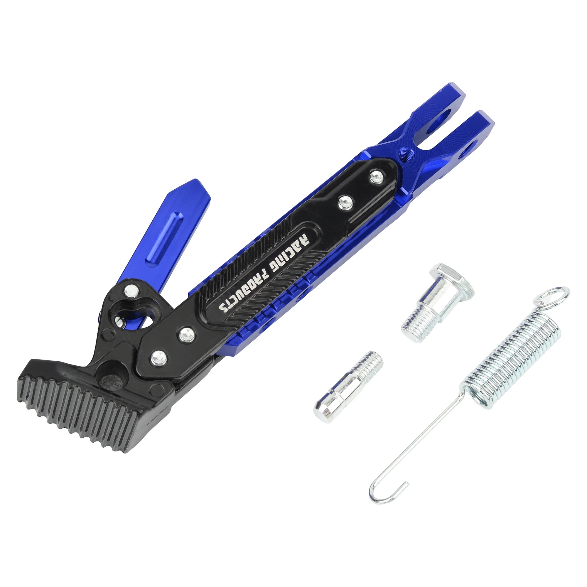 Universal Motorcycle Kickstand Telescopic Adjustable Metal Side Supports CNC Motorbike Scooters Parking Bracket Modified Parts