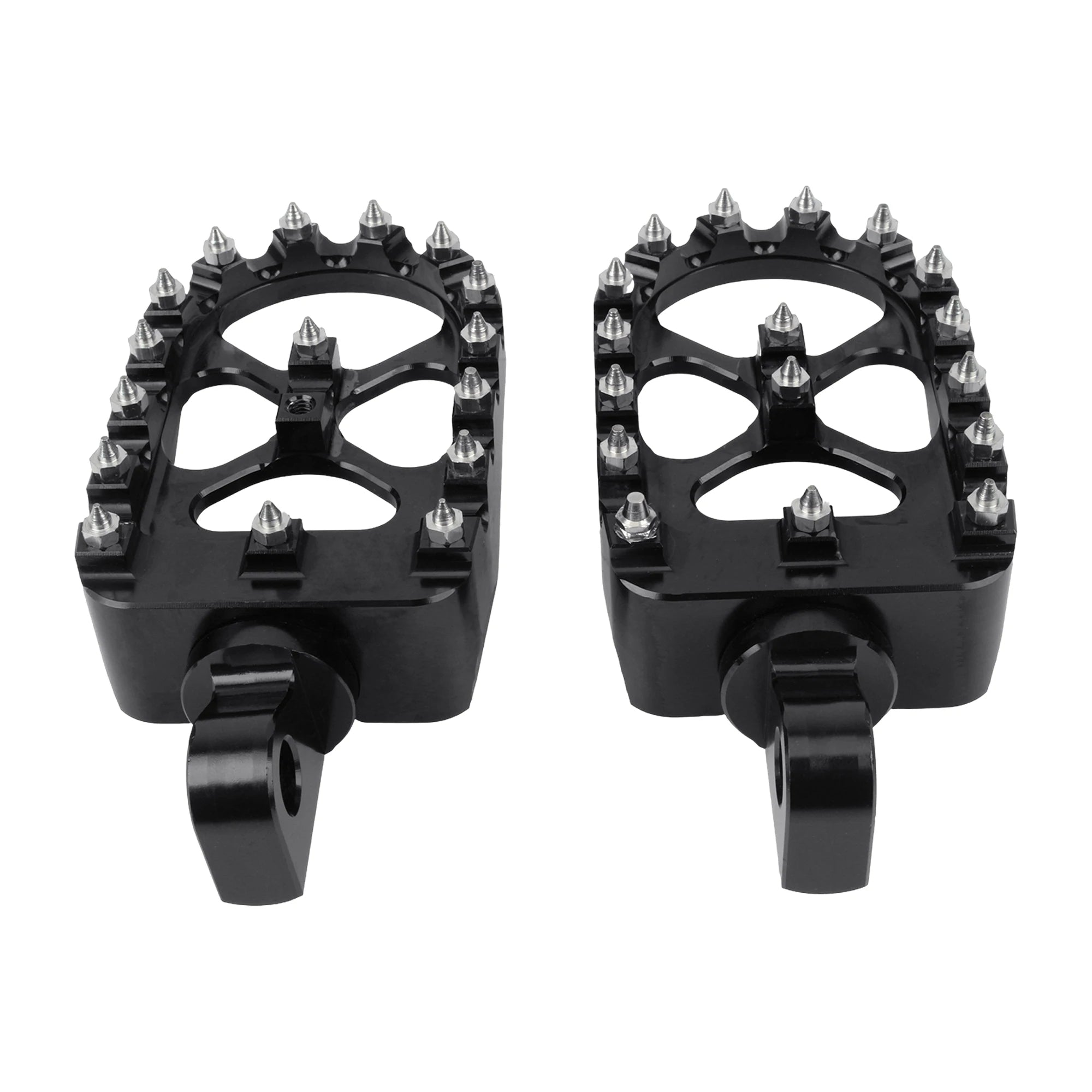 Motorcycle 360° Rotatable Wide Fat Foot Pegs For Harley Dyna Fat Bob Softail Sportster Street Bob Moto CNC Footpegs Pedal Parts