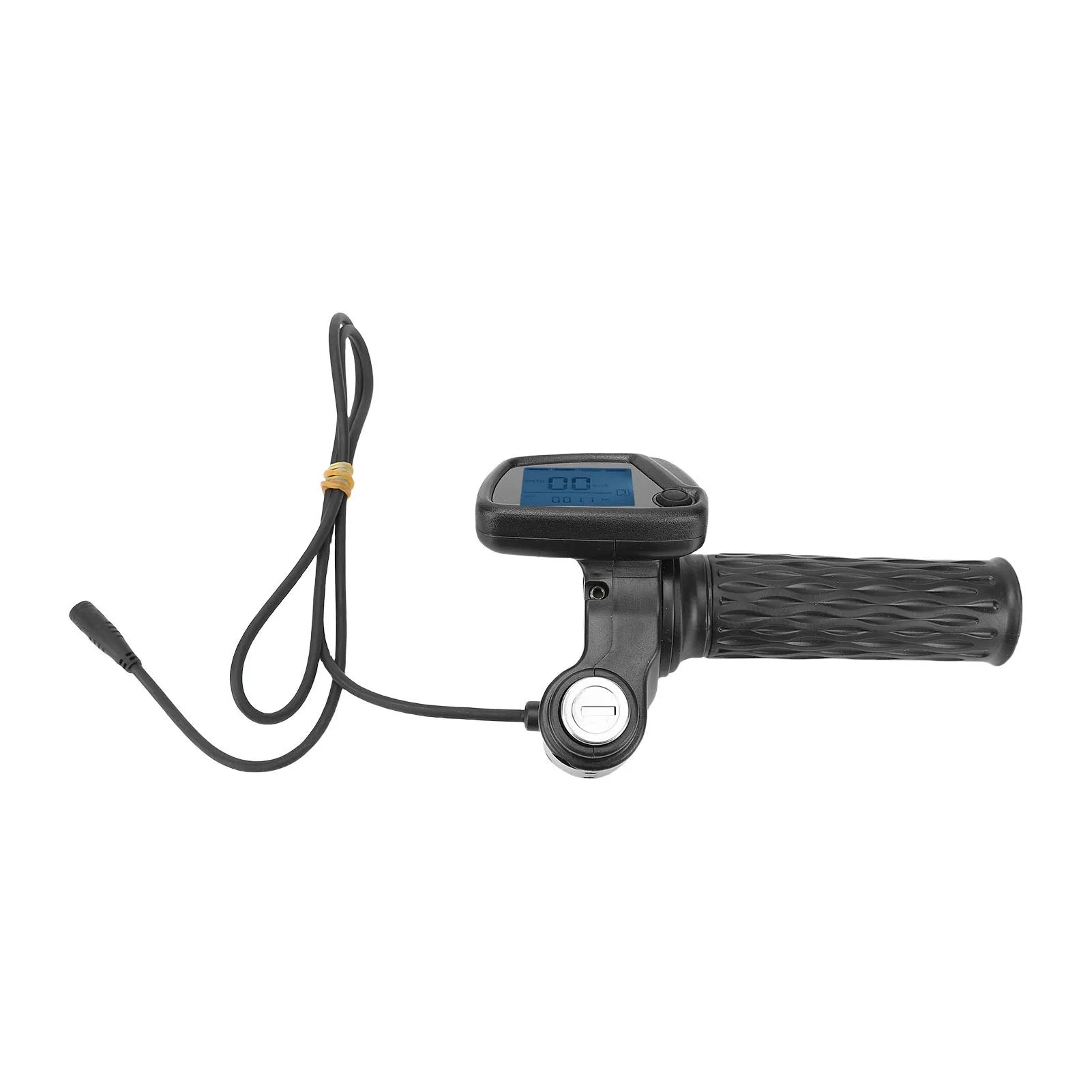 Throttle Integrated Display 48V Twist Throttle with LCD Display Replacement for Tuttio Soleil 01 Electric Dirt Bike