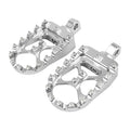 Motorcycle 360° Rotatable Wide Fat Foot Pegs For Harley Dyna Fat Bob Softail Sportster Street Bob Moto CNC Footpegs Pedal Parts