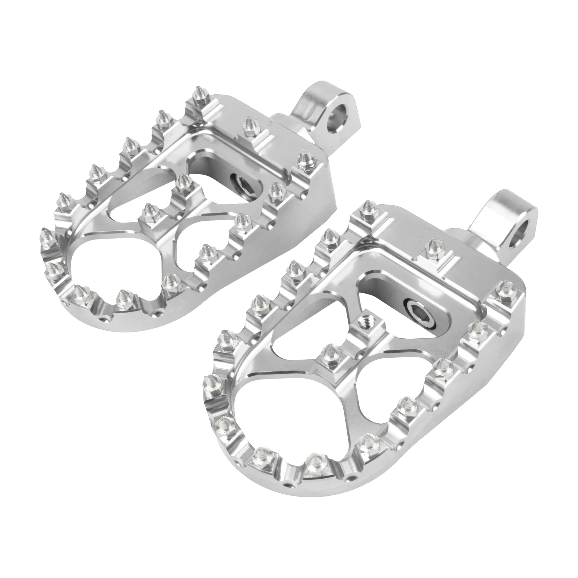 Motorcycle 360° Rotatable Wide Fat Foot Pegs For Harley Dyna Fat Bob Softail Sportster Street Bob Moto CNC Footpegs Pedal Parts