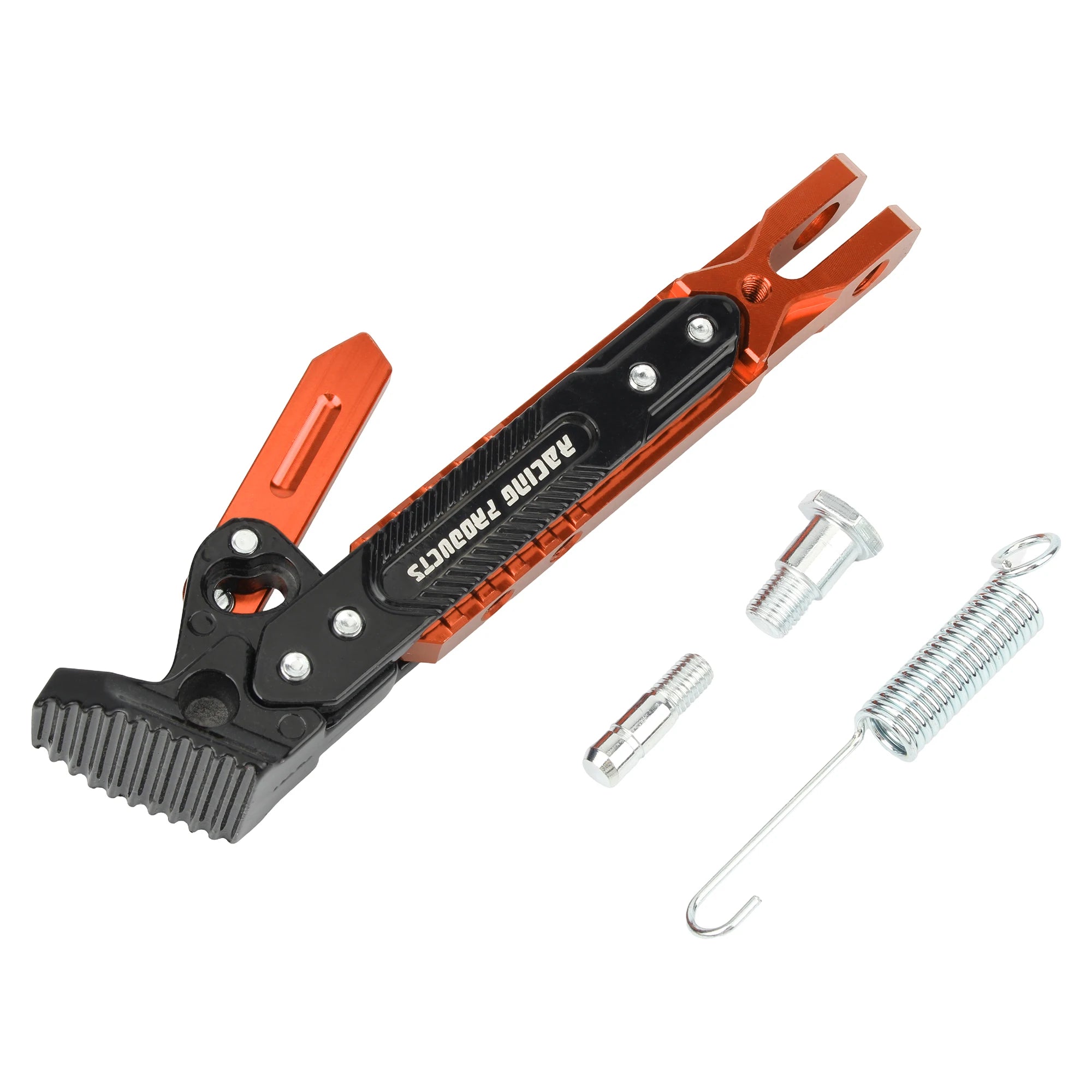 Universal Motorcycle Kickstand Telescopic Adjustable Metal Side Supports CNC Motorbike Scooters Parking Bracket Modified Parts