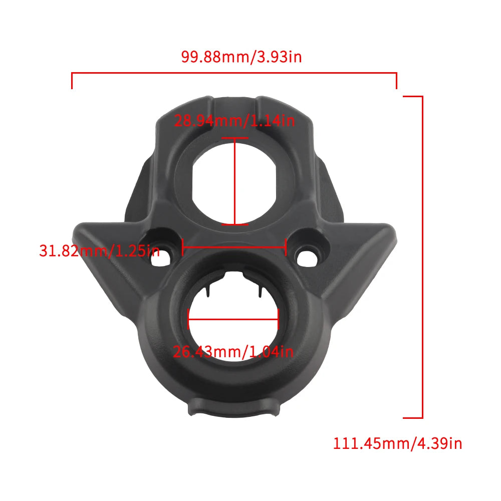 for Surron Motorcycle Central Control Decoration Ignition Cover Carbon fiber Motocross for SUR-RON Light Bee Parts Electric Bike