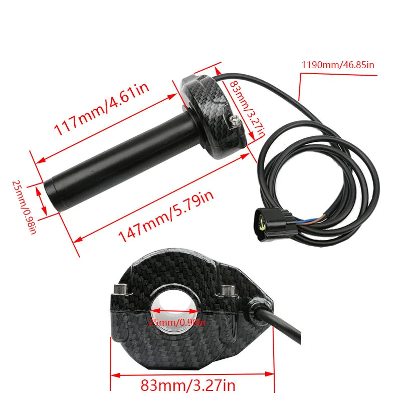 Surron throttle for tuttio