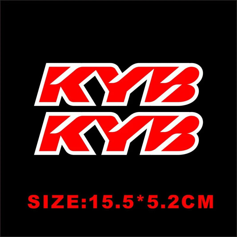 Motorcycle Front Fork Stickers Motocross Waterproof Fork Decal for Showa KYB WP Shocks Cool Vinyl Durable Suspension Decals