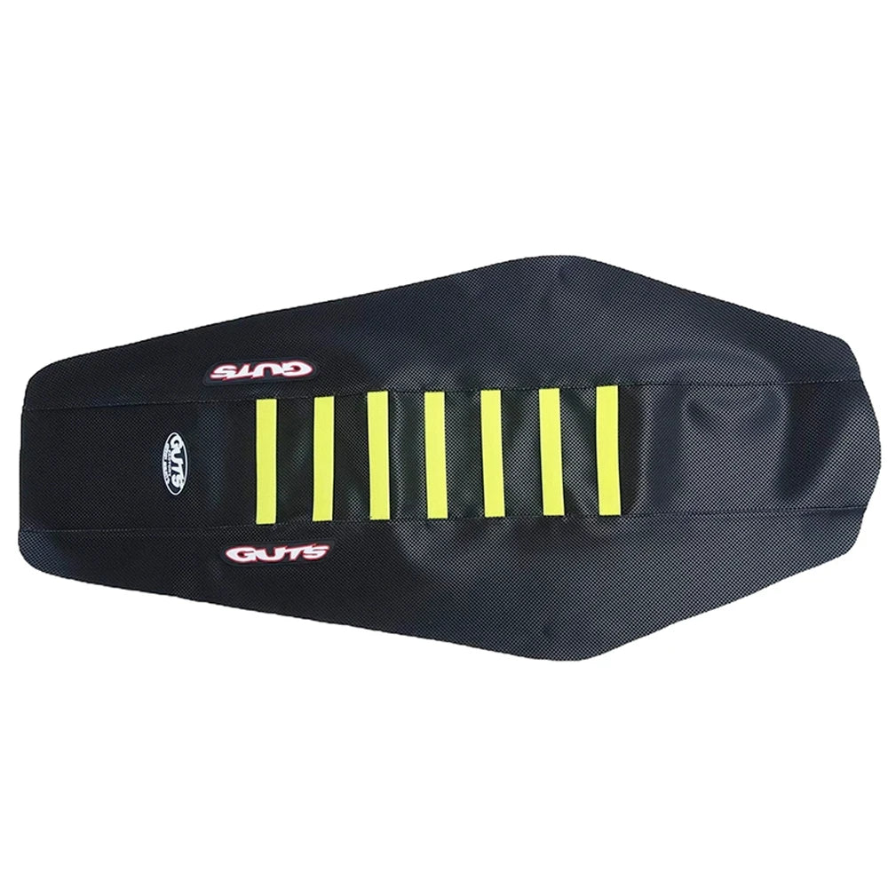 Universal Off-road guts Motocross Ribbed Gripper Seat Cover Waterproof Antislip For SXF EXC KXF CRF YZF WR TC TE Emotos e-bikes