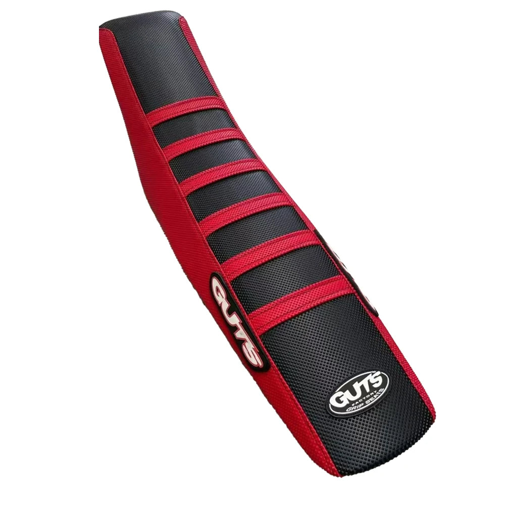 Universal Off-road guts Motocross Ribbed Gripper Seat Cover Waterproof Antislip For SXF EXC KXF CRF YZF WR TC TE Emotos e-bikes