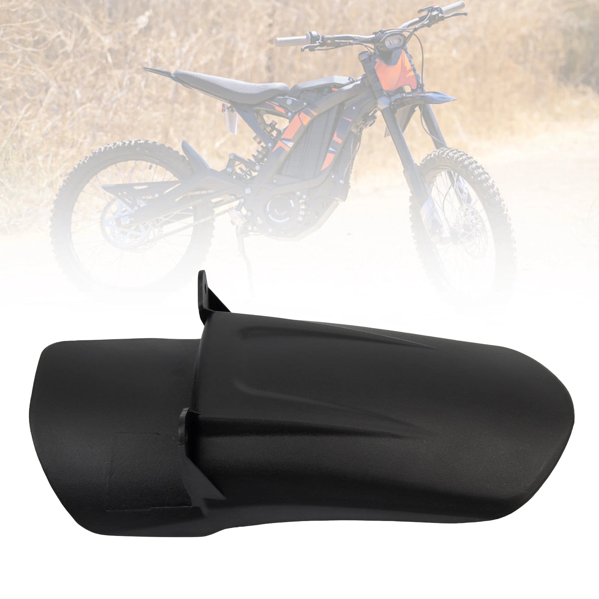 For Sur-Ron Light Bee S X Motocross Mudguards Rear Fender Carbon Fiber Color Accessories Rear Fender Refit For Surron Parts