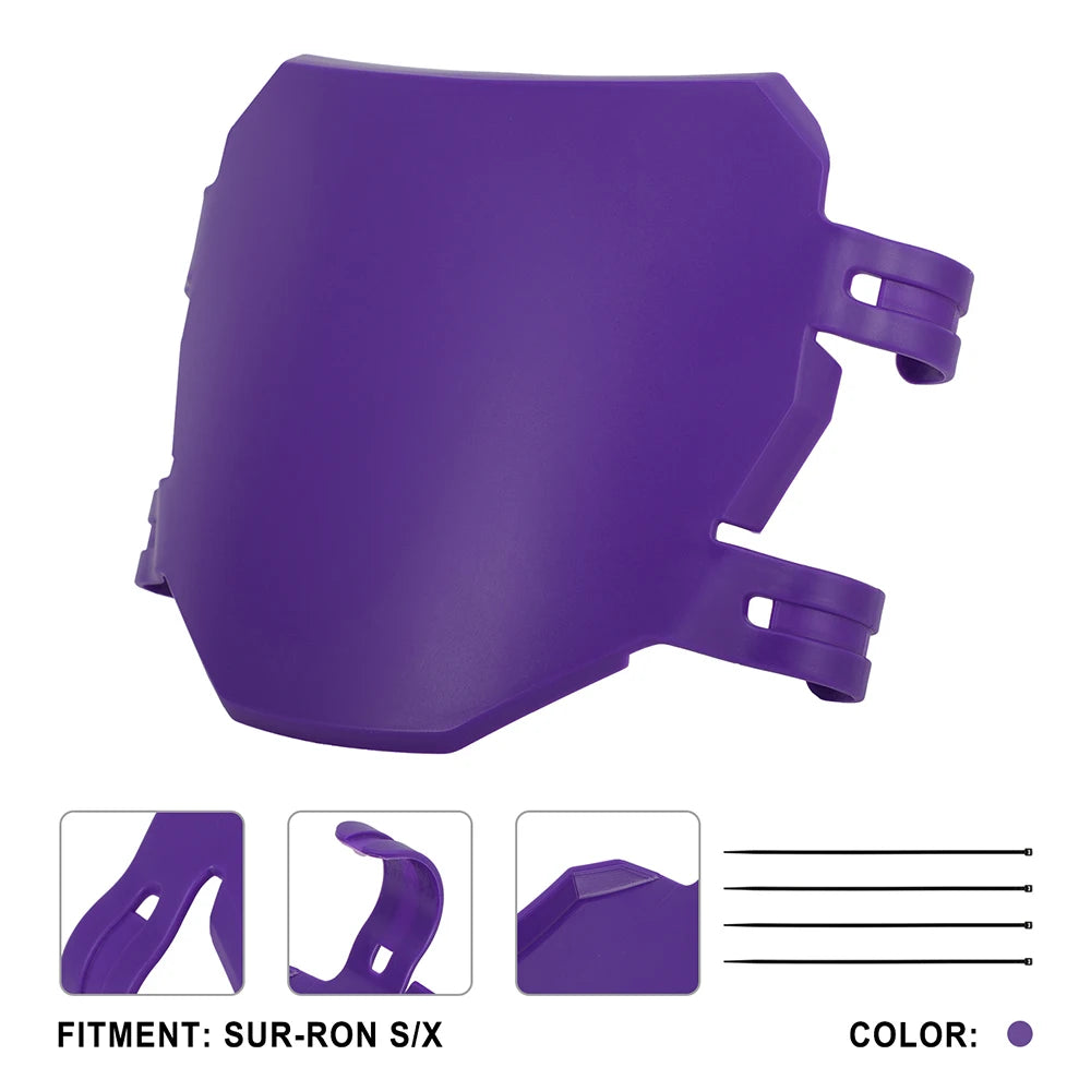 Universal Electric Bike Number Plate Front License Registration Plate For Surron S X Motorcycles For Talaria Sting Stark Varg