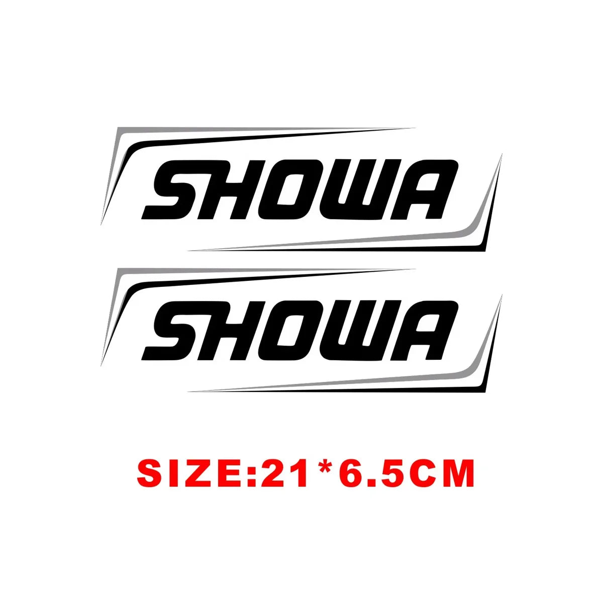 Motorcycle Front Fork Stickers Motocross Waterproof Fork Decal for Showa KYB WP Shocks Cool Vinyl Durable Suspension Decals