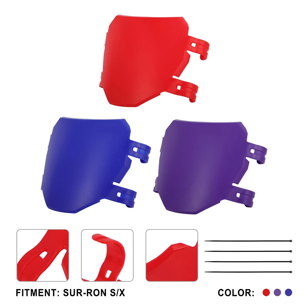 Universal Electric Bike Number Plate Front License Registration Plate For Surron S X Motorcycles For Talaria Sting Stark Varg