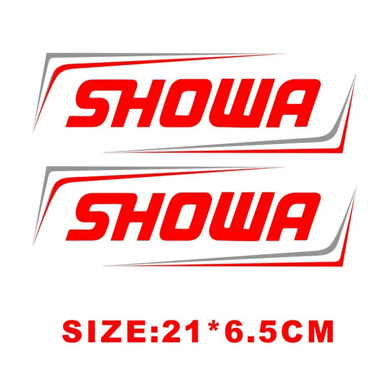 Motorcycle Front Fork Stickers Motocross Waterproof Fork Decal for Showa KYB WP Shocks Cool Vinyl Durable Suspension Decals