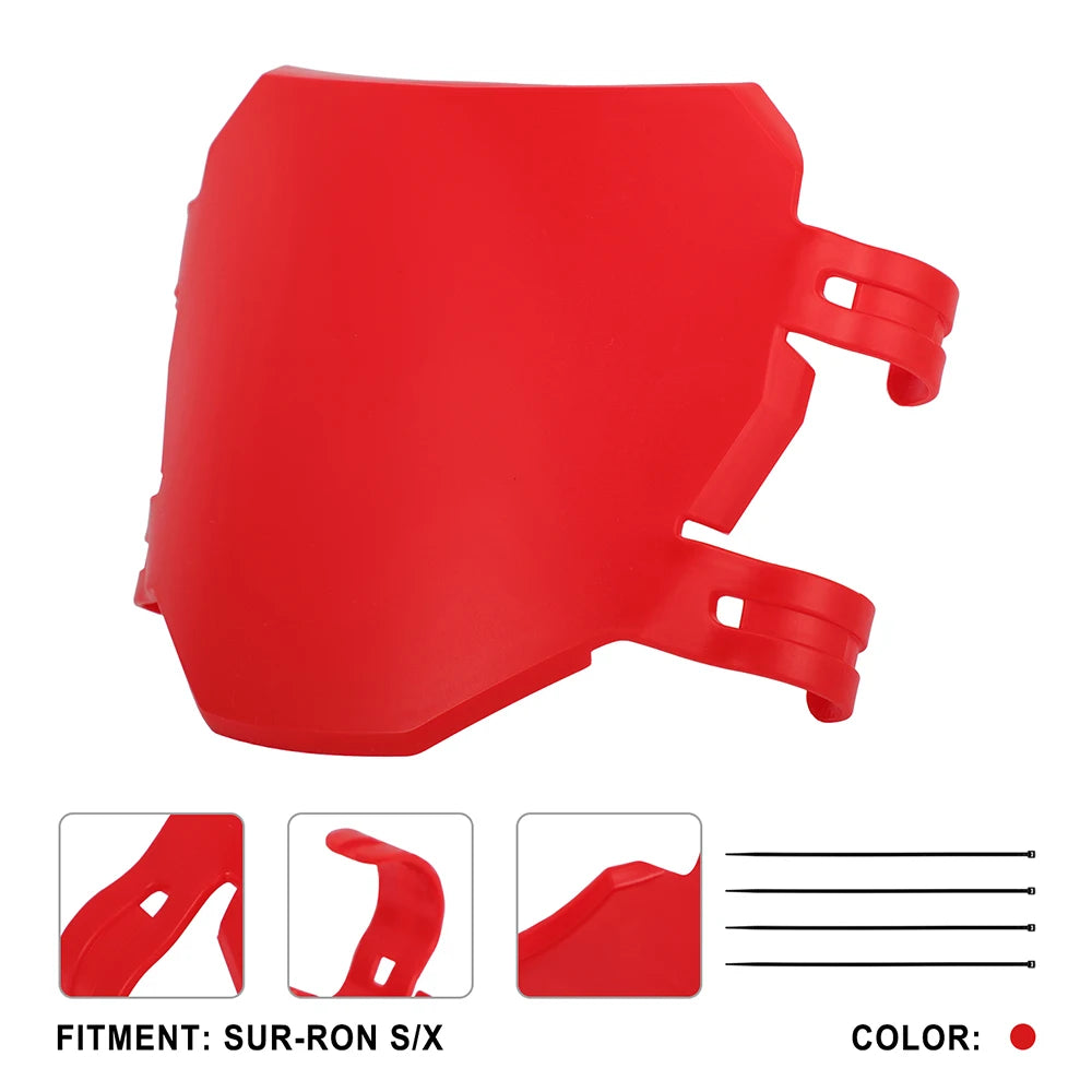 Universal Electric Bike Number Plate Front License Registration Plate For Surron S X Motorcycles For Talaria Sting Stark Varg