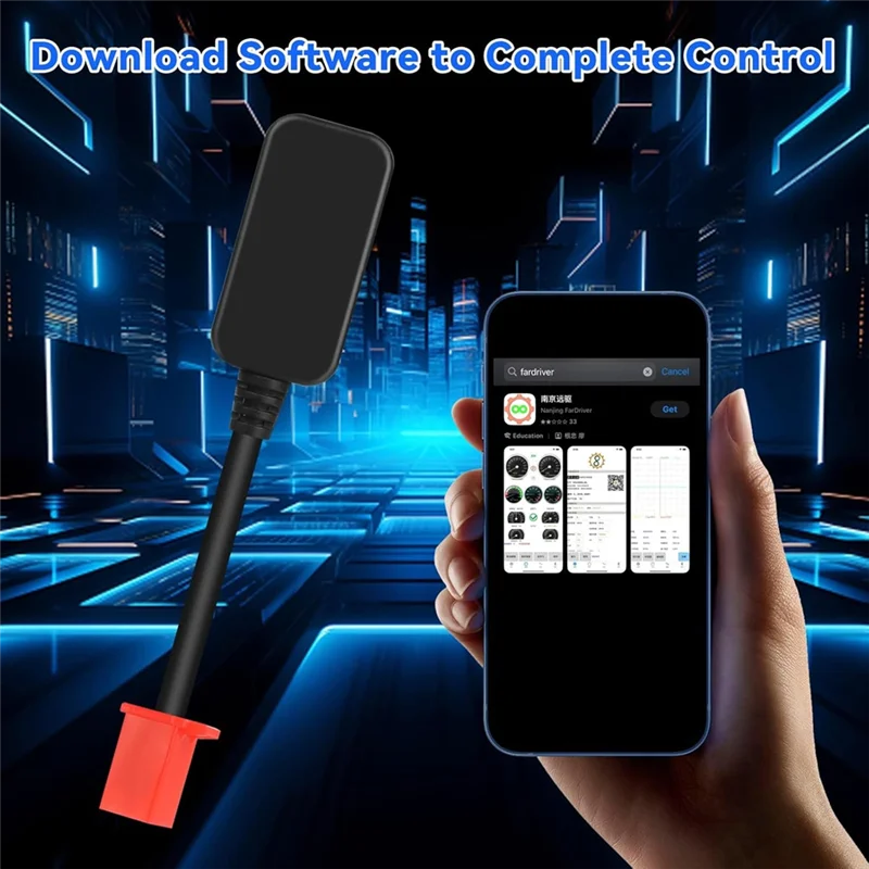 -A15I For E-Bike,Programmable Bluetooth Dongle Controller, Bluetooth Adapter For Fardriver Bike Compatibility